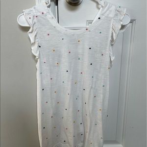 ☀️🌼💕 HOST PICK 🌼💕☀️ LOFT new with tags Women’s polka dot tank